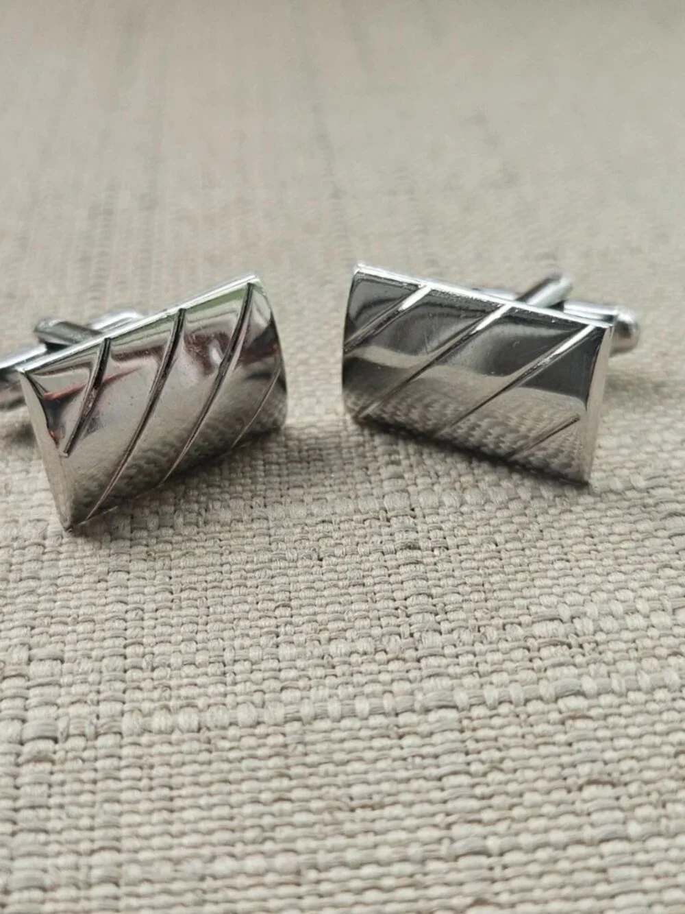Vintage Cufflinks Silver Tone Fashion Jewelry Men Cuff Links Shirt Cuff Stud